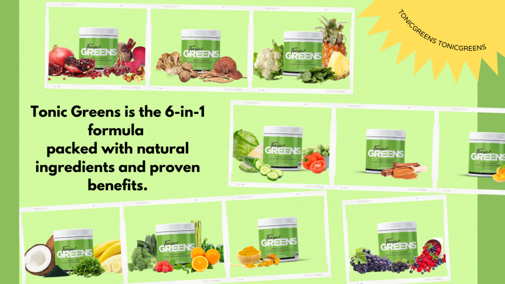 Ingredients TonicGreens