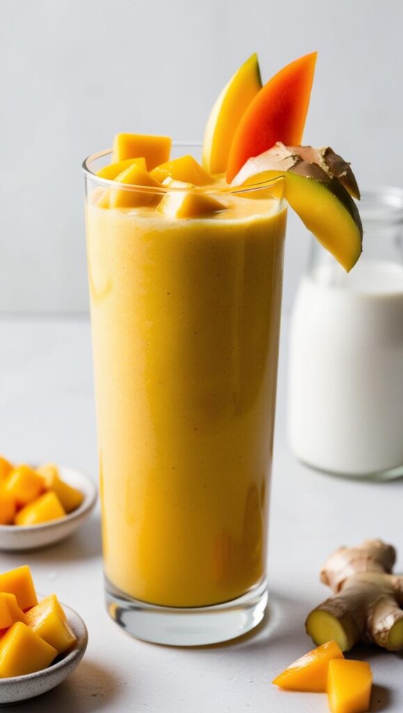 Mango and Ginger Smoothie